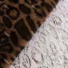 Tela de Piel de Conejo con Estampado Grande de Guepardo, Tela de Piel de Conejo con Estampado de Leopardo, Material para Ropa de Estilo Europeo y Americano, Sofá, Equipaje y Pantuflas