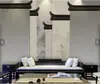 Mural de pared de cabeza de caballo huipai de 8D tema clásico chino nuevo papel tapiz de pared de fondo de TV grande de hotel