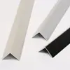 Tiras de Borde de Ángulo Recto de Lado Igual de Aleación de Aluminio en Forma de L Tiras de Borde Decorativas para Esquinas de Paneles de Pared Tiras de Borde para Paneles de Azulejos Blancos en Forma de Diamante