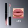 MLSMILE especial transfronterizo para labial líquido mate de 12 colores labial mate taza antiadherente brillo labial nacarado brillo labial