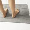 Alfombrilla de baño absorbente de diatomeas duras, antideslizante, resistente a la suciedad y de secado rápido.