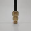 Unión de férula de cobre 9.52mm unión para tubo de cobre tipo férula de latón pulverización de alta presión textil eliminación de polvo refrigeración desinfección