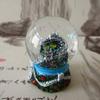 Artesanías de resina directas de fábrica micro paisajismo Gran Muralla bola de cristal adornos de regalo de Navidad decoración para el hogar