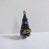Caixa de presente de Natal Tasong 12 contas decoração mini árvore de Natal enfeites de mesa 12-19 cm
