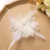 Original Chica Gentil Cristal Puro Cuentas Malla Flor Accesorios para el Cabello DIY Pasador Accesorios para Ropa de Mujer Material