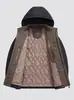 Nueva colección de invierno: Chaqueta acolchada de algodón para hombre con capucha desmontable, cálida y engrosada para mayor aislamiento, adecuada para hombres de mediana edad y mayores
