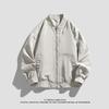 Chaqueta de aviador para hombre, primavera y otoño 2023, nueva, informal, de béisbol, con cremallera, a la moda.