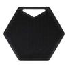 Escova de Banho de Silicone Escova de Cerdas Macias Ventosa Hexagonal Escova para Lavar o Rosto Cabo Escova para Lavar Cabelos Massagem Escova Hexagonal para Chuveiro