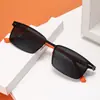 Gafas de Sol de Moda para Conducir de Comercio Exterior Retro Metal High-End para Mujer Pesca Estilo Callejero Gafas de Sol Polarizadas de Marca Grande para Hombre