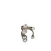 Anillo Abierto Minimalista de Diamante Brillante para Mujer, Estilo Coreano Ins Moda Versátil Anillo para Dedo Índice con un Temperamento Nicho de Alta Gama