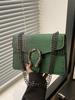 Moda Comercio Exterior Popular Bolso de Mujer Cadena Bolso de Hombro 2025 Nuevo Patrón Retro Cocodrilo Bolso Cuadrado Pequeño Bolso Cruzado Casual