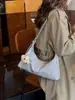 Bolsas para Mujer 2026 Nueva Moda Diseño de Nicho Color Sólido Bolso de Mano de Gama Alta Casual Versátil Bolso de Hombro Cruzado