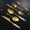 Cuchara de Acero Inoxidable Transfronteriza Cuchara Doméstica Cuchara para Comer Grado Alimenticio Profundizada Cuchara para Sopa Vajilla de Alto Valor