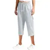 Pantalones Cropped Casuales de Moda Versátiles Sueltos de Color Sólido para Mujer Nuevo Modelo 2026 Pantalones Negros Sencillos para Mujer