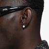 Pendientes de garra de dragón de plata de ley S999 para hombres y mujeres tendencia de moda temperamento clavos de cartílago oreja alta sensación nicho pendientes de perla al por mayor