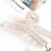 Novo Estilo Coreano Prendedor de Rabo de Cavalo Acessórios de Cabelo Celebridade da Internet Pinça Versátil de Ácido Acético Feminina Garra de Cabelo Elegante de Comércio Exterior da Amazon