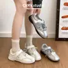 Zapatos Mary Jane Deportivos de Ballet Súper Populares para Mujer 2026 Nuevo Estilo Verano Zapatillas con Velcro Zapatos Casuales Transpirables