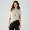 Colete de tricô de cashmere para outono e inverno para mulheres, sem mangas, com estampa floral, adequado para usar em camadas, gola redonda, fino, cor sólida, top sem mangas