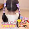 Rojo Neto Arcoíris Teléfono de Espiral Infantil Cuerda para el Pelo Lazo para el Cabello Lindo Dibujo Animado Siete Colores Kuromi Nuevos Accesorios para el Cabello Buena Elasticidad Caballo