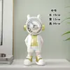 Luxo Leve Astronauta Astronauta Enfeites Sala de Estar Quarto Armário de Vinho Armário de TV Estante Decoração de Casa Presentes Criativos