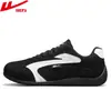 Sapatos de verão femininos, tênis de treino alemães em malha, tênis respiráveis para casal, sapatos esportivos com sola macia, tênis de treino alemães retrô para mulheres