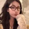 Chicas Sin Maquillaje Pueden Usar Gafas Planas para Miopía Ojo de Gato Marco Negro Brillante Europeo y Americano Look Adelgazante Gafas de Alta Definición Anti-Luz Azul