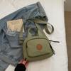 Verano 2025 Bolso de Mano Pequeño Bolso de Hombro Cruzado Bolso de Mujer Bolso de Tela de Moda Bolso de Mano Casual Bolso Cuadrado Pequeño