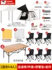 Tenda Canópia Popular Alemã 2026 Sombra Dobrável ao Ar Livre Cola Preta Conjunto de Mesa e Cadeira de Camping Totalmente Automático