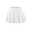 Falda Sexy Dulce y Picante a Prueba de Viento para Mujer Verano Look Adelgazante Plisada Puro Deseo Elemento Ballet Falda A-Line con Volantes