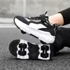 Zapatos para Niñas 2026 Primavera y Otoño Modelo Nuevo Zapatos Deportivos para Niños con Superficie de Cuero para Niñas Mayores, Zapatos Tipo Papá de Suela Blanda para Estudiantes