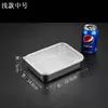 304 aço inoxidável fresco caixa de armazenamento refrigerador freezer caixa de amostra espessa selada caixa de embalagem quadrada com tampa de grau alimentício