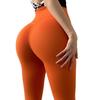 Pantalones de Yoga de una Pieza Sin Costuras Cero Sensación Sin Marca Sensación de Piel Bolsillo Trasero Cadera de Durazno Ajustados Pantalones Deportivos de Fitness