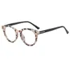Montura de Gafas Redonda Retro Ultraligera para Hombres y Mujeres Gafas Anti-luz Azul Transfronterizas
