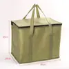 Bolsa Isolante Não Tecida Spot Estilo Camping ao Ar Livre Armazenamento Bolsa Isolante de Folha de Alumínio à Prova d'Água Marmita para Levar Caixa Térmica Portátil