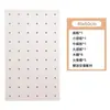 Painel de Pegboard Personalizado Suporte de Parede Ganchos Prateleiras Placa Criativa para Pendurar na Parede Prateleira de Armazenamento de Madeira