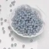 Jade sintético cornalina roja agujero recto cuenta redonda cuentas sueltas diy paquete de material para tejido hecho a mano accesorios para cuentas de joyería venta al por mayor