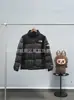 North Face Otoño/Invierno 2026 Nueva Colección North Face 1996 Brillante Cuadros Grandes Chaqueta de Plumas Abrigo Cálido Elegante