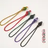 Datura Nó Chinês Artesanal DIY Cordão para Pingente de Borla Estilo Chinês Utensílio de Jade Wenwan Corda para Pegar na Mão Ornamento Cabeça de Pingente