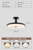 Luminária de Teto para Quarto Medieval Padrão de Noz Estilo Plissado Silencioso Personalidade Nórdica Sensação Avançada Proteção para os Olhos Luminária para Sala de Leitura