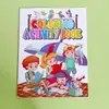 Libro de actividades para colorear libro de colorear de dibujos animados Iluminación infantil rompecabezas graffiti pintura