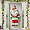 Nueva cortina de puerta transfronteriza para decoración de fiesta de Navidad, pancarta de puerta, bandera colgante, tela colgante, bandera, cubierta de puerta, accesorio, bandera de ambiente