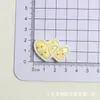 Lindos Accesorios de Gato Kt Lazo Corazón DIY Funda para Teléfono Móvil Tocado Pasador Flor para Zapato Accesorios de Material Hecho a Mano
