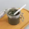Herramientas de Maquillaje de Belleza, Aplicador Dispensador de Crema Facial, Varilla Recta de Plástico de 9.6 cm, Varilla para Mascarilla, Cuchara Mezcladora, Raspador Pequeño