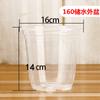 Maceta Perezosa Absorbente de Agua Automática Plástico Blanco Hidropónica Orquídea Araña Pothos Maceta Hogar Almacenamiento Transparente Agua Especial