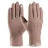 Guantes Cálidos para Hombre para Otoño e Invierno, Forrados de Felpa y Engrosados, Adecuados para Correr, Deportes al Aire Libre, Ciclismo, Conducir, Resistentes al Viento y Compatibles con Pantalla Táctil