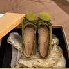 Zapatos de Ballet para Mujer de Verano 2026 Nuevos, Tacón Bajo con Lazo, Suela Suave Cómoda, Moda, para Viajar, Gamuza