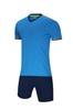 6306 Traje de ropa de fútbol de placa ligera para hombre y mujer, ropa para niños y adultos, ropa de equipo de entrenamiento de competición, camiseta de doble bolsillo 3XS-3XL