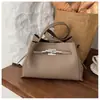 Bolso Pequeño Transfronterizo 2025 Nuevo de Moda Más Vendido para Mujer, Bolso Cruzado de Hombro Único Vintage Otoño e Invierno, Bolso Cubo