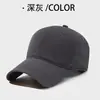 Gorra de béisbol de algodón puro suave con visera curva, con logo personalizado, sombrero de protección solar liso para hombre, gorra tipo pico más vendida en Amazon