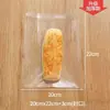 Bolsa de Embalaje para Pan Bolsa para Hornear Transparente Scone Comida Bolsa con Cierre Hermético Pequeña Galleta Pastel Tostada Sellado Bolsa Autoadhesiva